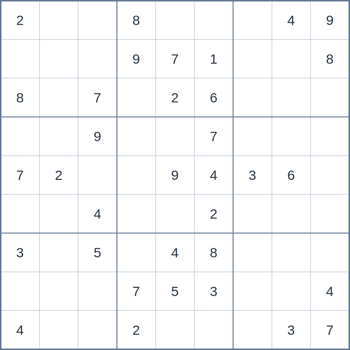 Sudoku #32026082410