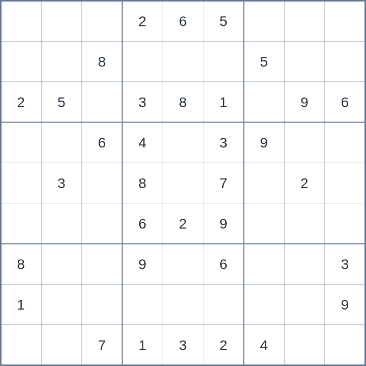 Sudoku #32026082509
