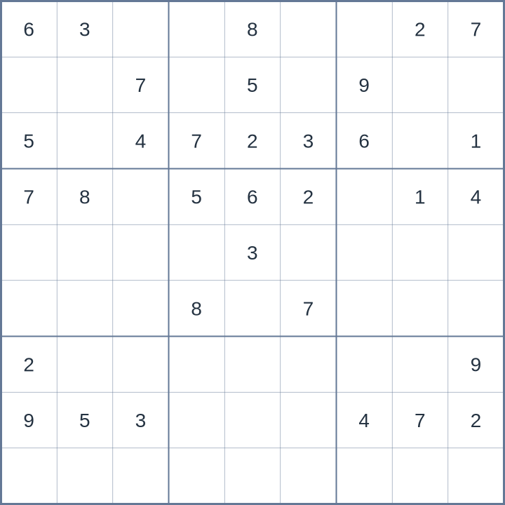 Sudoku #32026082707