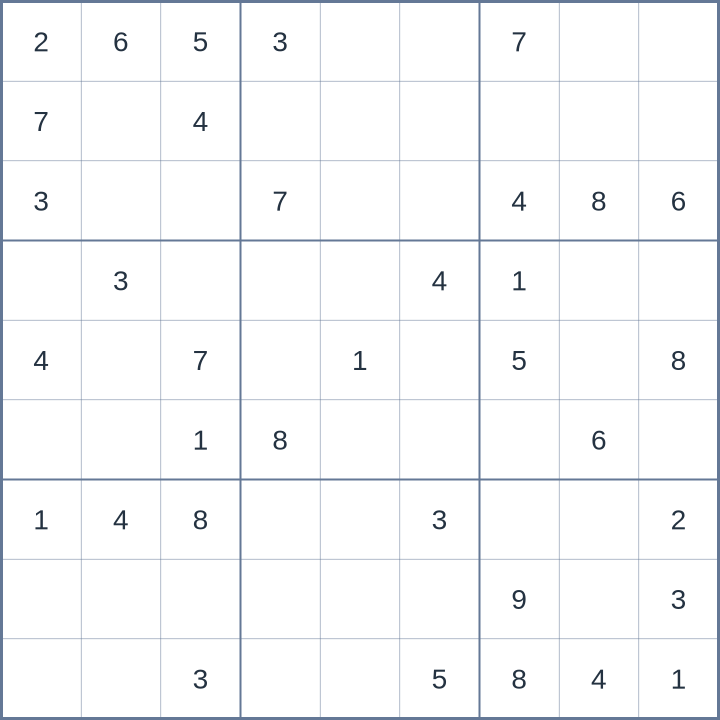 Sudoku #32026082708