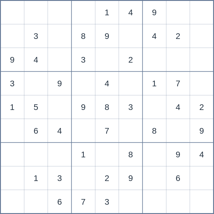 Sudoku #32026082910