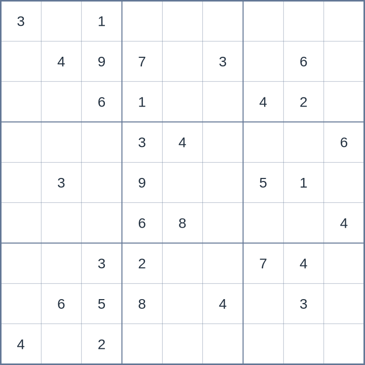 Sudoku #32026083007