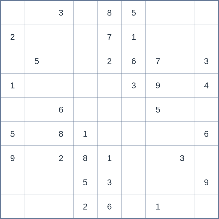 Sudoku #32026083010