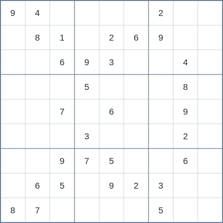 Sudoku #32026090502