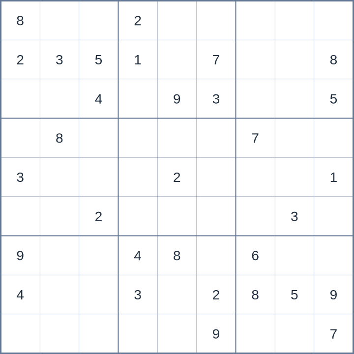 Sudoku #32026090609