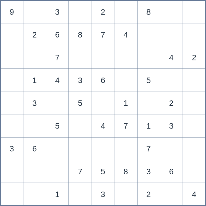 Sudoku #32026090702