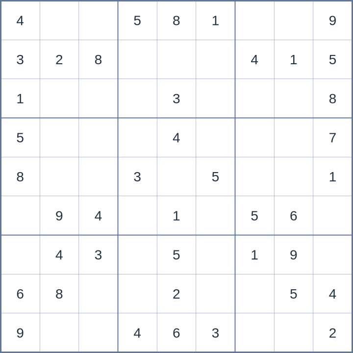 Sudoku #32026090708