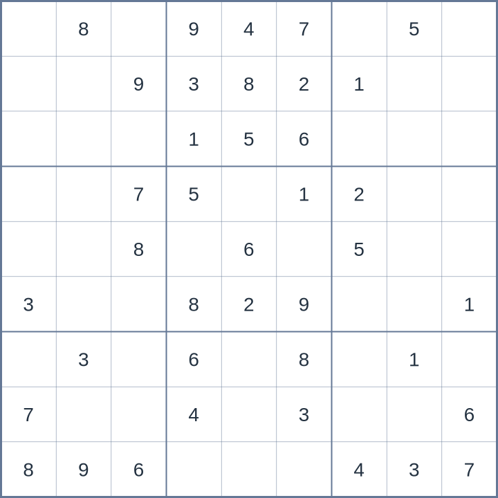 Sudoku #32026091409