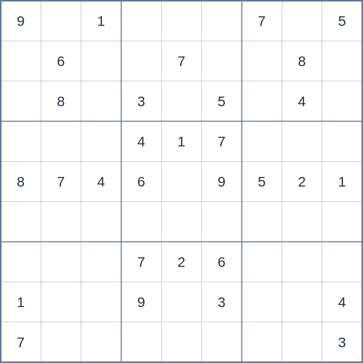 Sudoku #32026091501