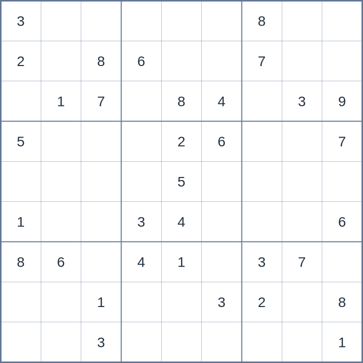 Sudoku #32026091607