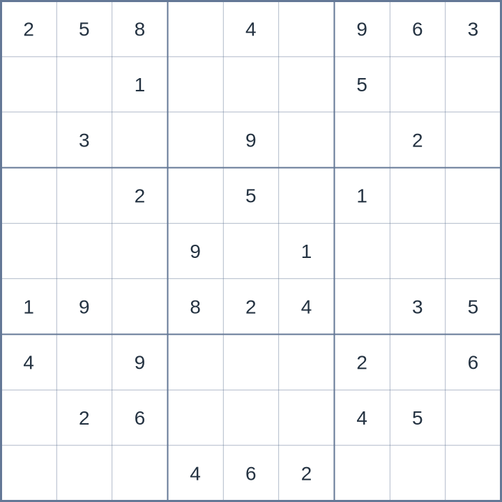 Sudoku #32026091609