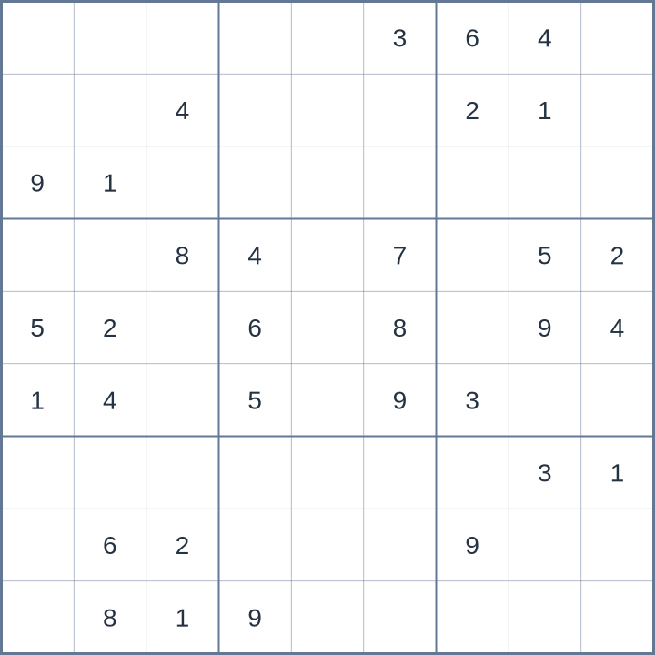 Sudoku #32026091704