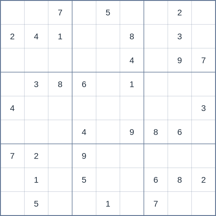 Sudoku #32026091707