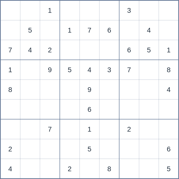 Sudoku #32026091805