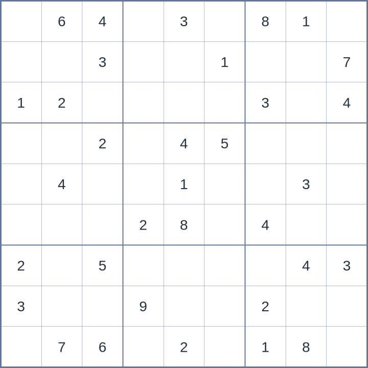 Sudoku #32026091901