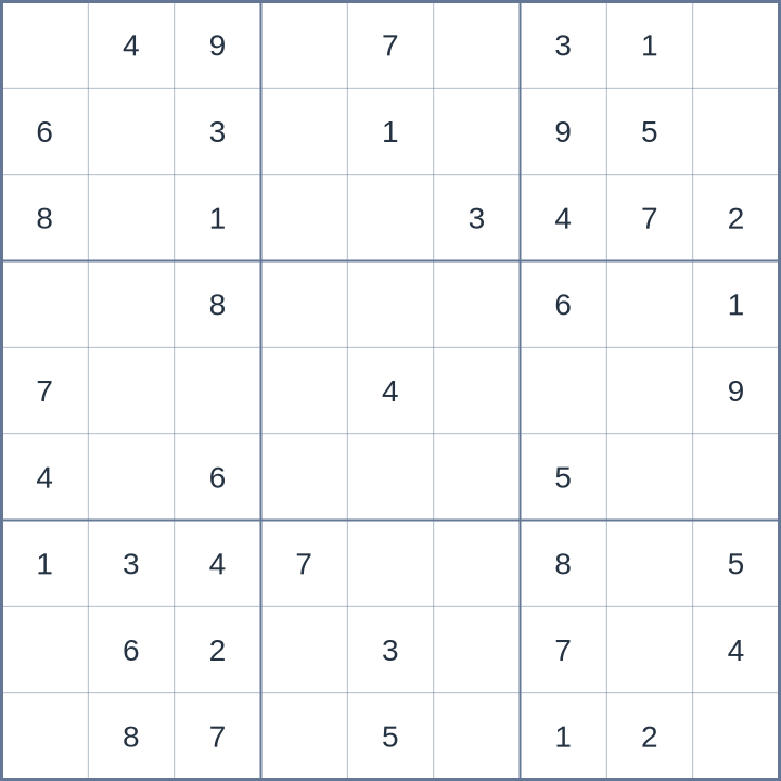 Sudoku #32026091906