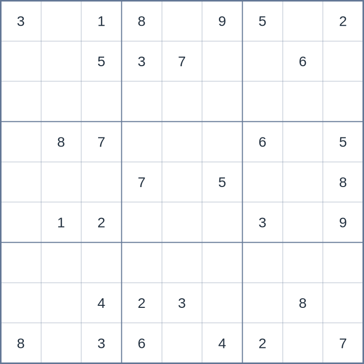 Sudoku #32026091909