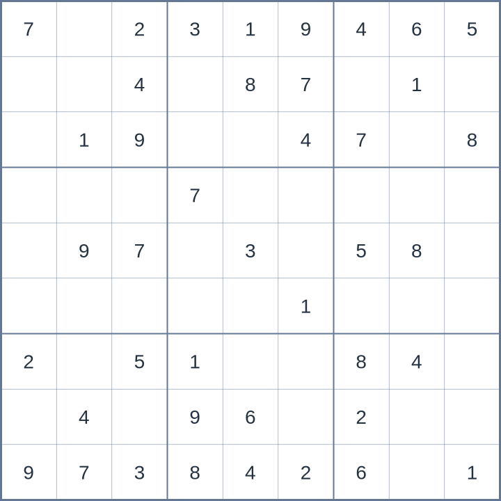 Sudoku #32026092301