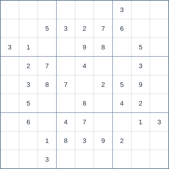 Sudoku #32026092305