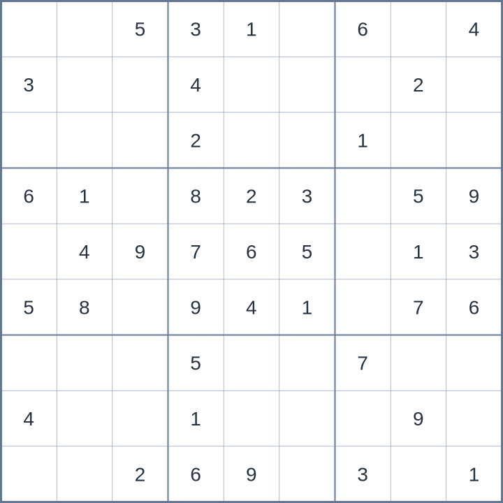 Sudoku #32026093007