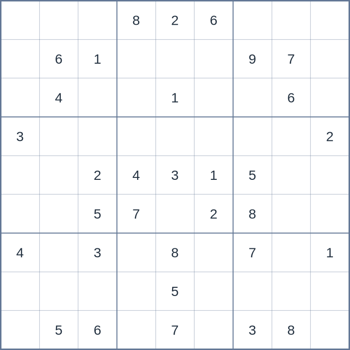 Sudoku #32026100105