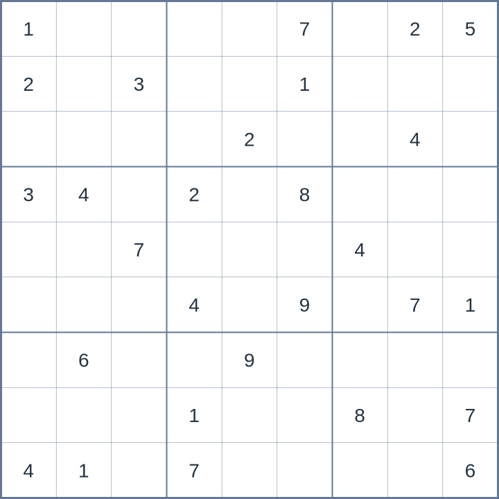 Sudoku #32026100107