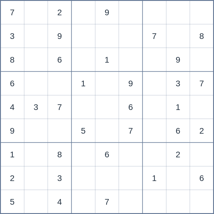 Sudoku #32026100208