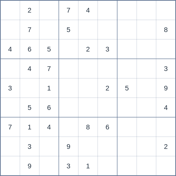 Sudoku #32026100303
