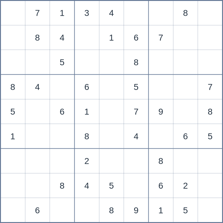 Sudoku #32026100304