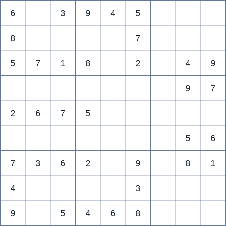 Sudoku #32026100307