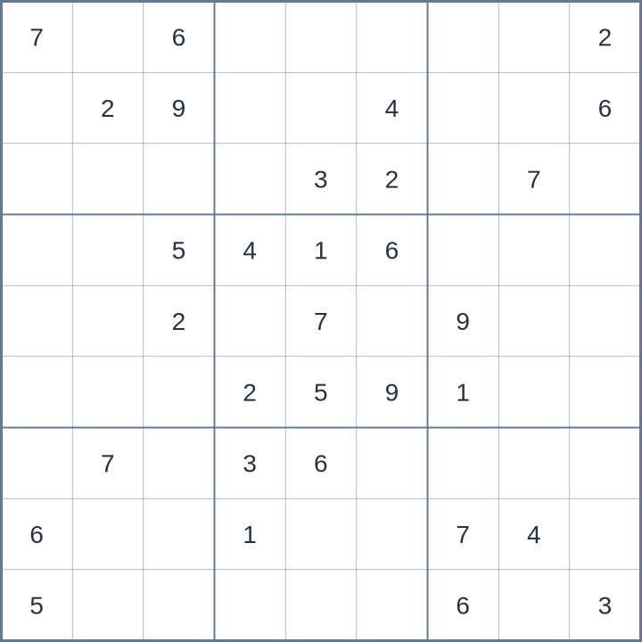 Sudoku #32026100604