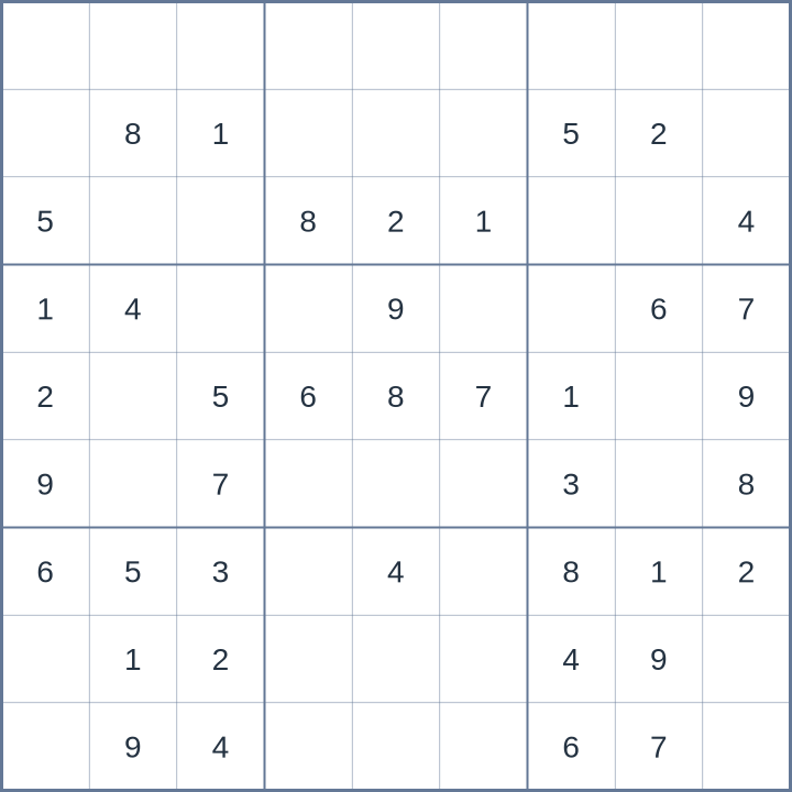 Sudoku #32026100610