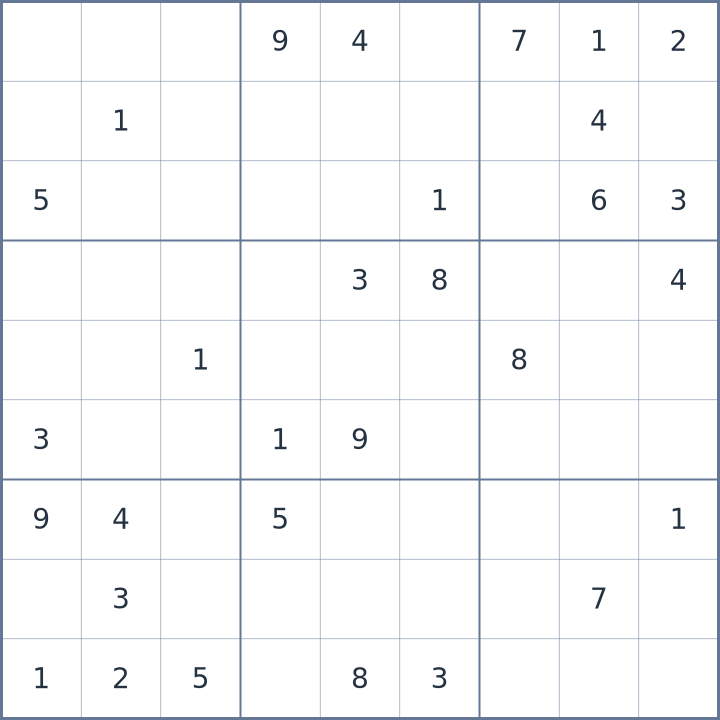 Sudoku #32026100707