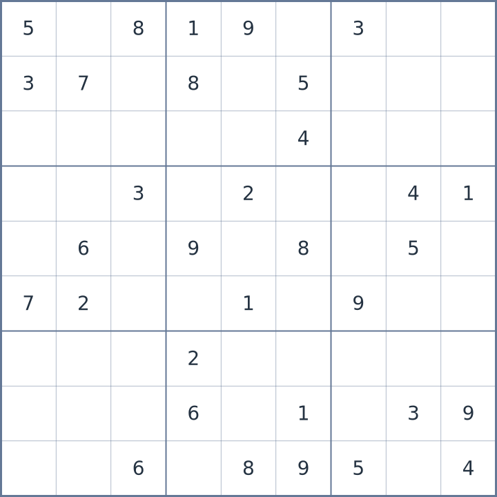 Sudoku #32026100809