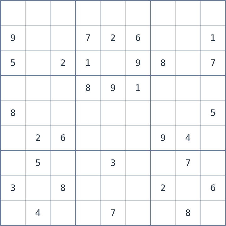 Sudoku #32026101509
