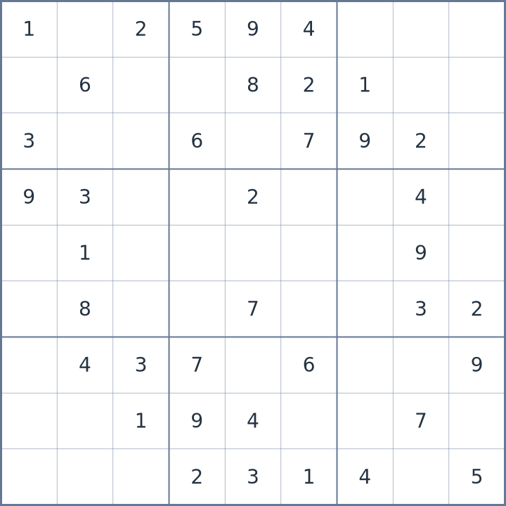 Sudoku #32026101607