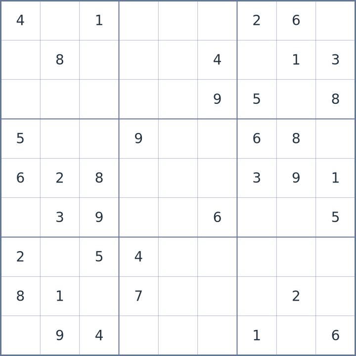 Sudoku #32026101701