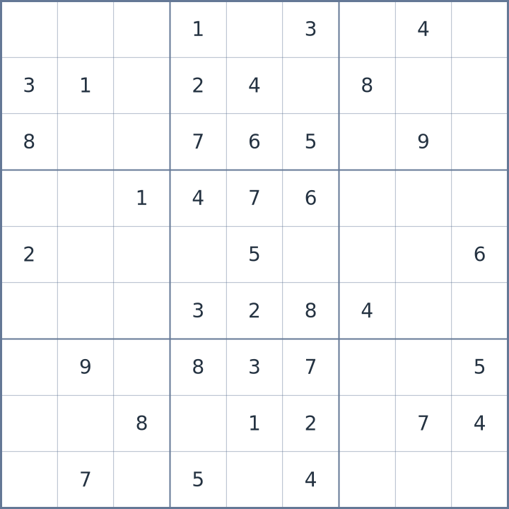 Sudoku #32026101906