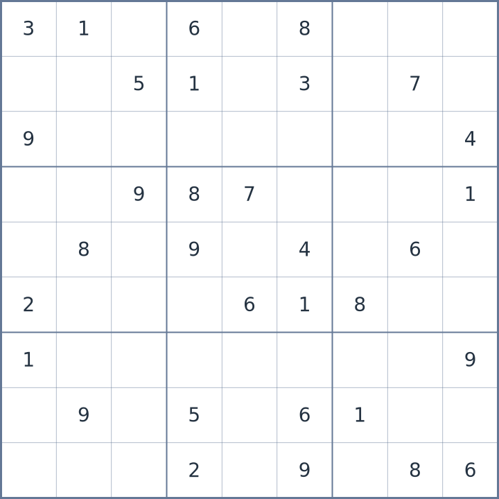 Sudoku #32026102509
