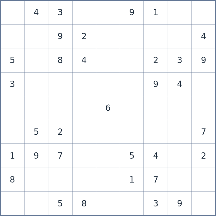 Sudoku #32026102510