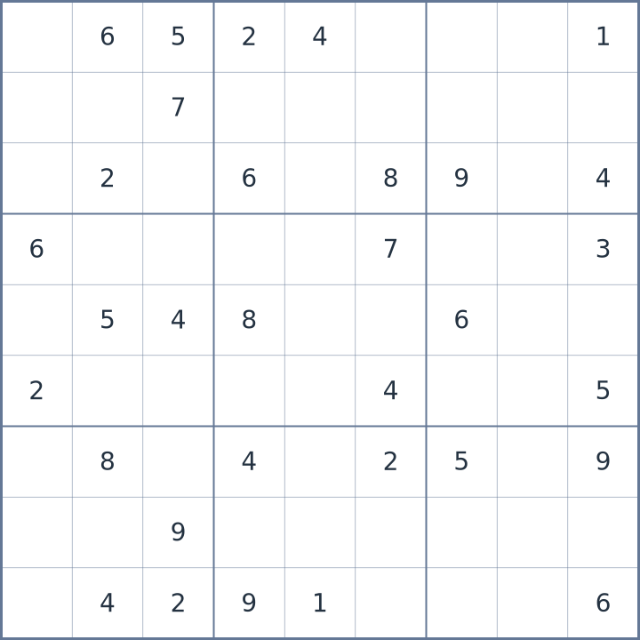 Sudoku #32026102610