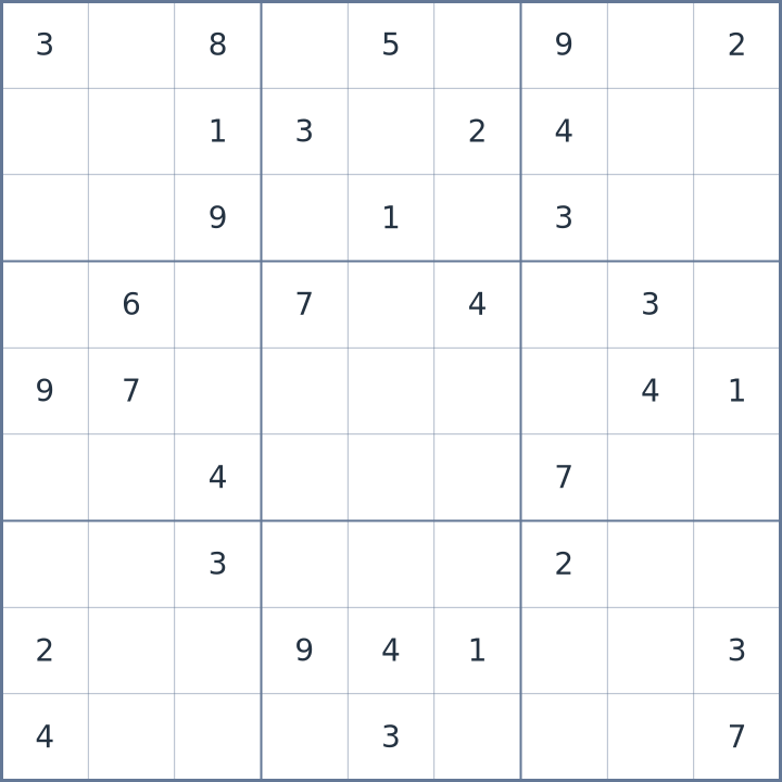 Судоку №32026102701