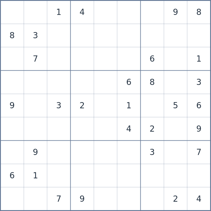 Судоку №32026102710