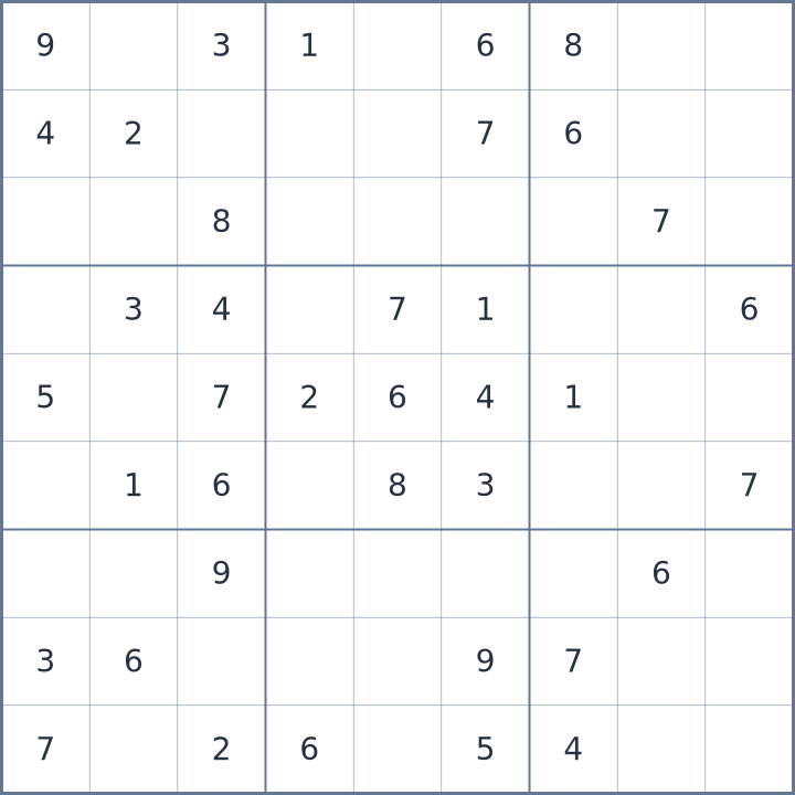 Sudoku #32026103101