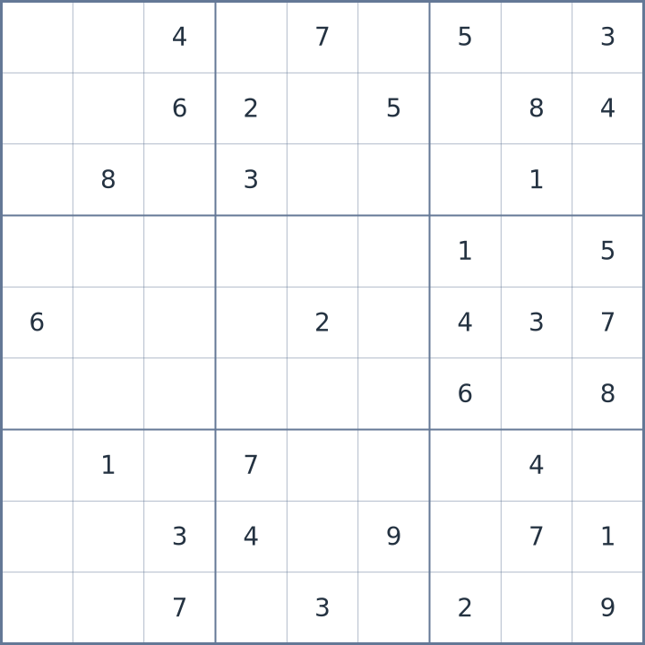 Sudoku #42026042407