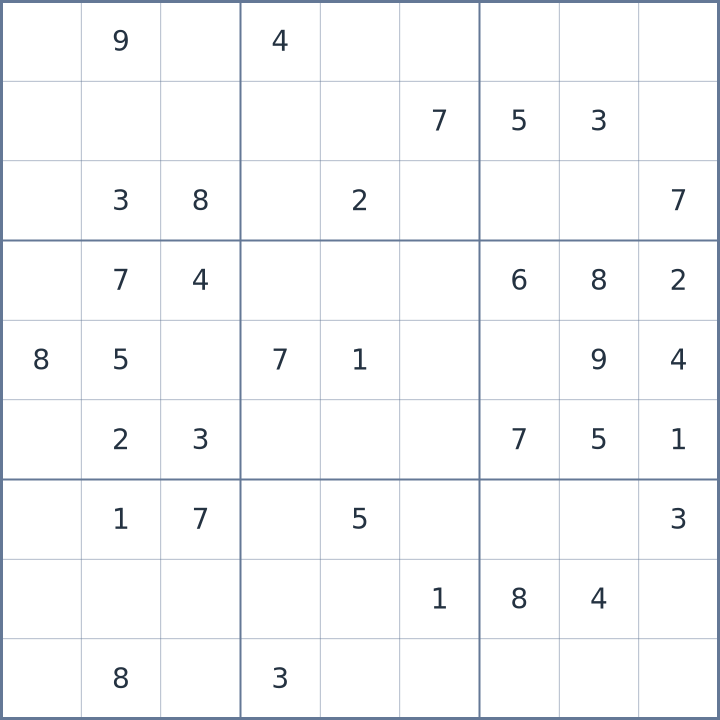 Sudoku #42026042707