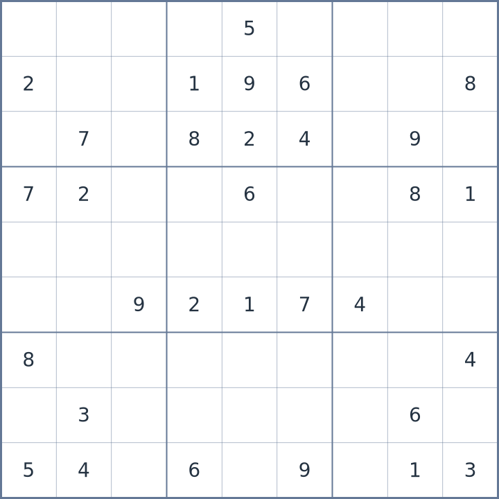 Sudoku #42026050405
