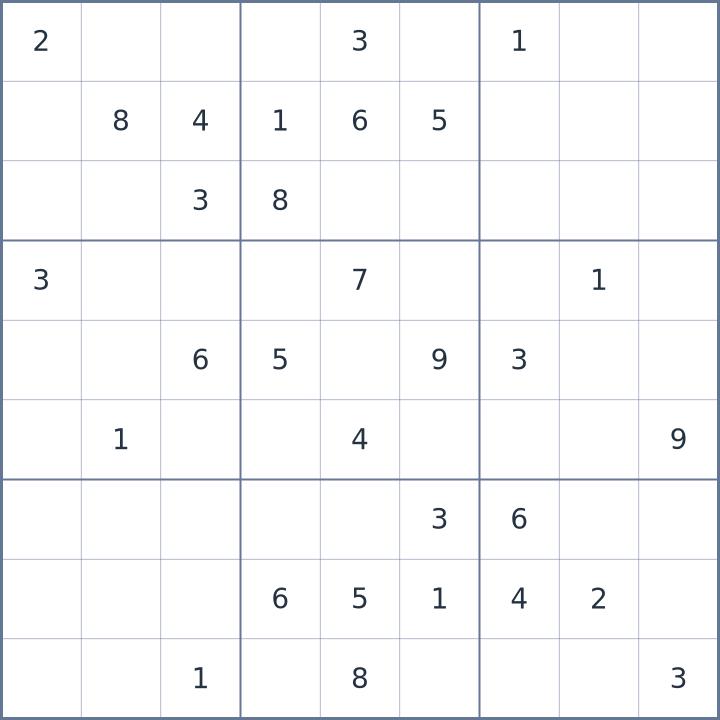 Sudoku #42026050509