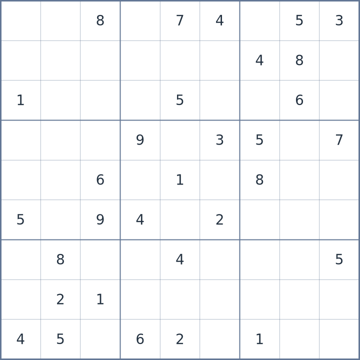 Sudoku #42026050608
