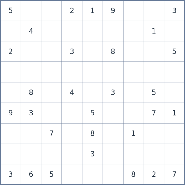 Sudoku #42026050706